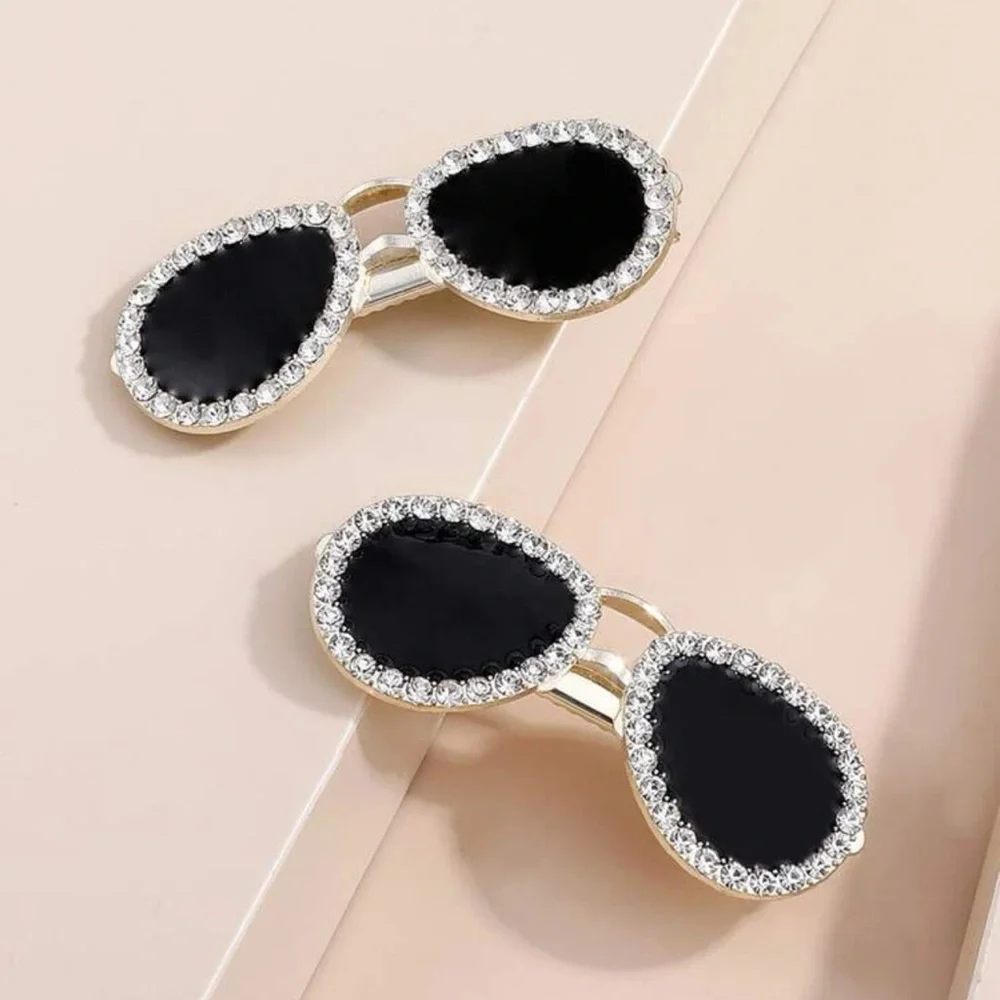 2pc Sunglasses Alligator Hair Clips 🕶